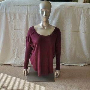 TNA scoopneck long sleeve top